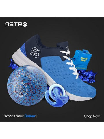 Drakes Pride Astro Shoes Blue