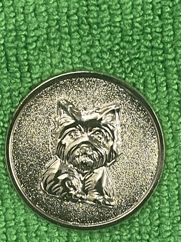 Lucky Scotty Dog Tossing Coin - BACK IN STOCK