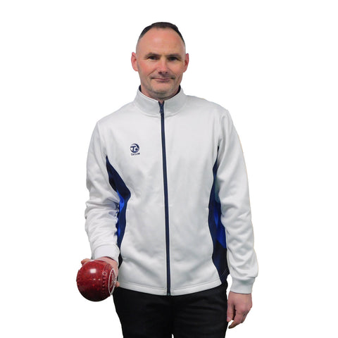 NEW Taylor Gents Softshell Jacket Whie/Royal/Navy