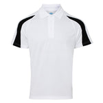 Polo Shirt White with Black Trim LARGE only