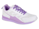 DEK Ladies White/Lilac TMM Bowling Shoes