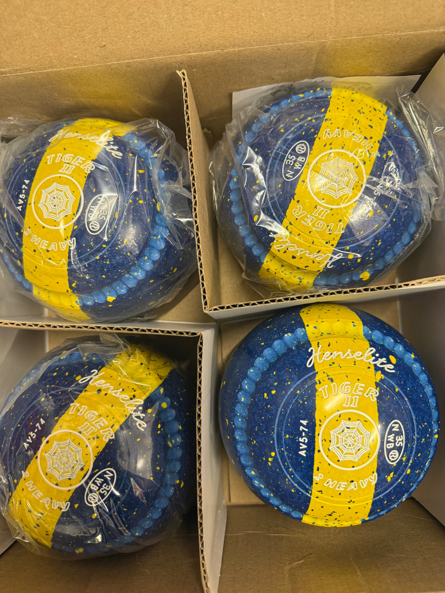 Henselite Tiger II - Size 2 - Strike Trilogy – David Gourlay Bowls