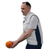 Taylor Bowls Bodywarmer White/Royal/Blue