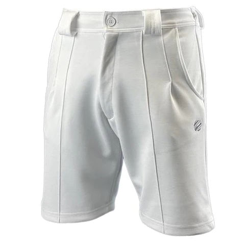 Play White Lawn Bowling Shorts