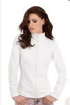 Ladies White Bowling Fleece